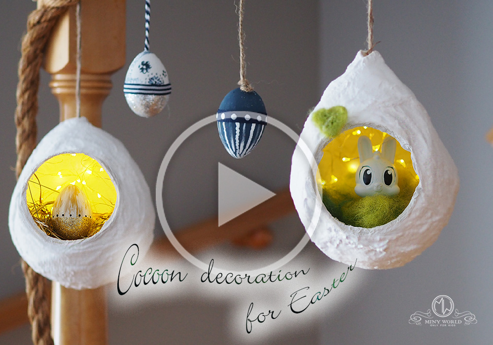 Cocoon decoration for Easter