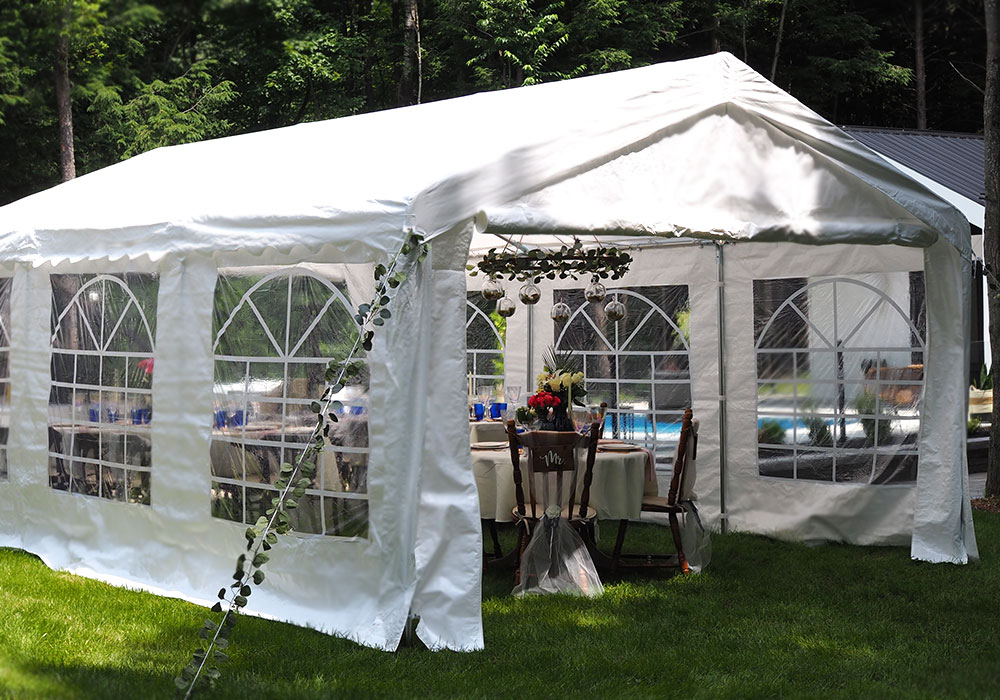 White Canopy for small scale events