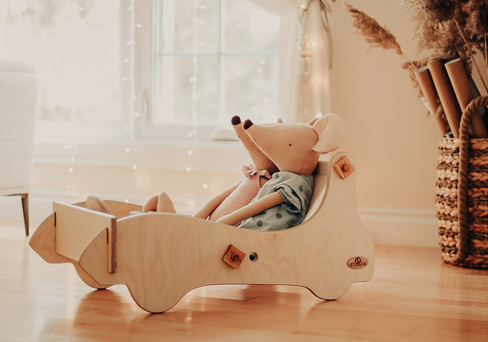 Furniture for kindergarten – Wooden Foldable Cars